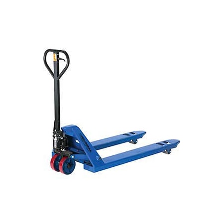 Global Industrial Low Profile Narrow Fork Pallet Jack Truck, 4500 Lb. Capacity, 21 x 36 168040